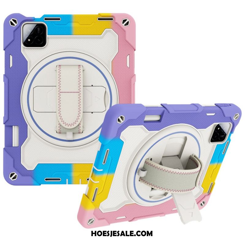 Hoesje Xiaomi Pad 7 / 7 Pro Ultrabestendig Met Band En Standaard