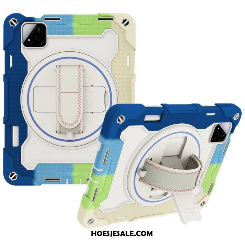 Hoesje Xiaomi Pad 7 / 7 Pro Ultrabestendig Met Band En Standaard