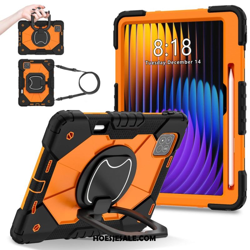 Hoesje Xiaomi Pad 7 / 7 Pro Verstevigde Bescherming Met Ringhouder