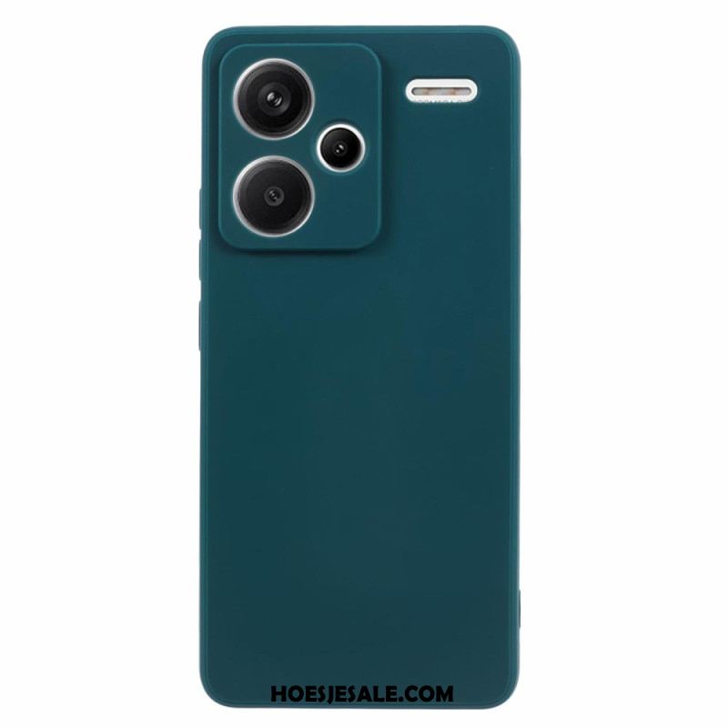 Hoesje Xiaomi Redmi Note 13 Pro Plus 5g Siliconen Rechte Randen Bescherming Hoesje