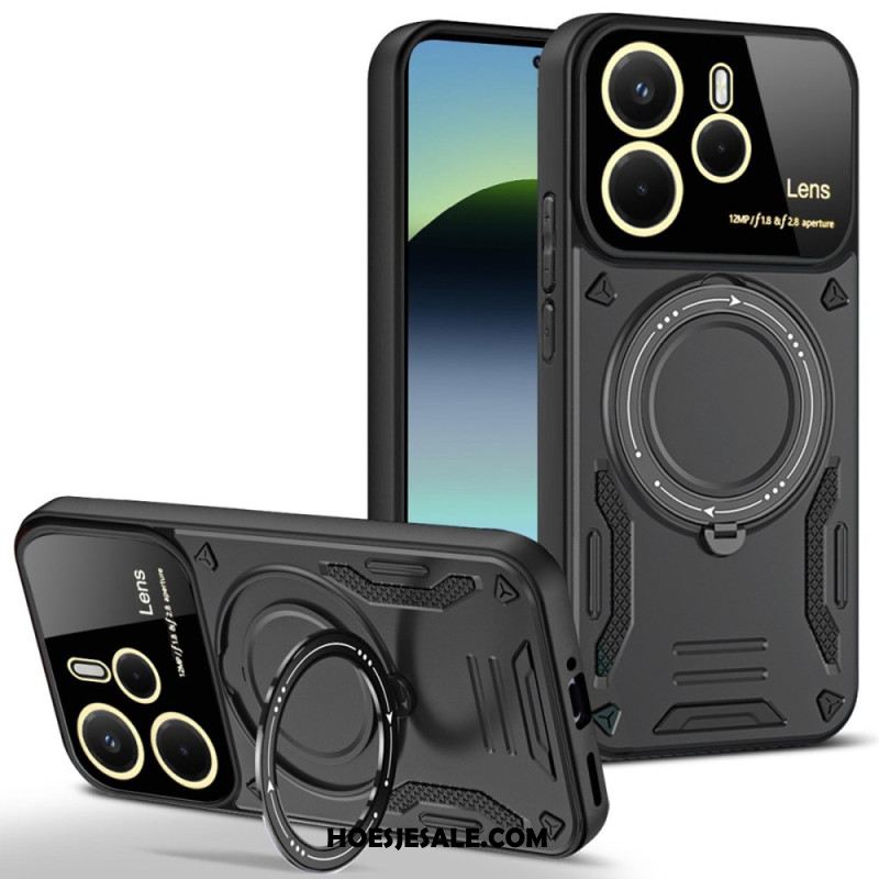 Hoesje Xiaomi Redmi Note 14 4g Magnetisch Draaibaar Standaard