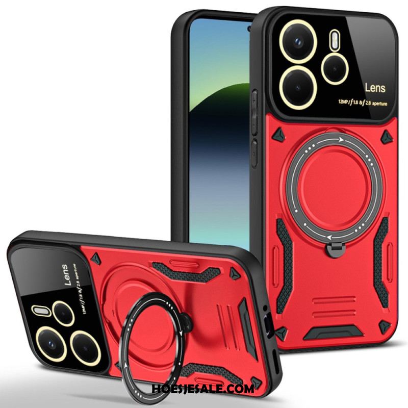 Hoesje Xiaomi Redmi Note 14 4g Magnetisch Draaibaar Standaard