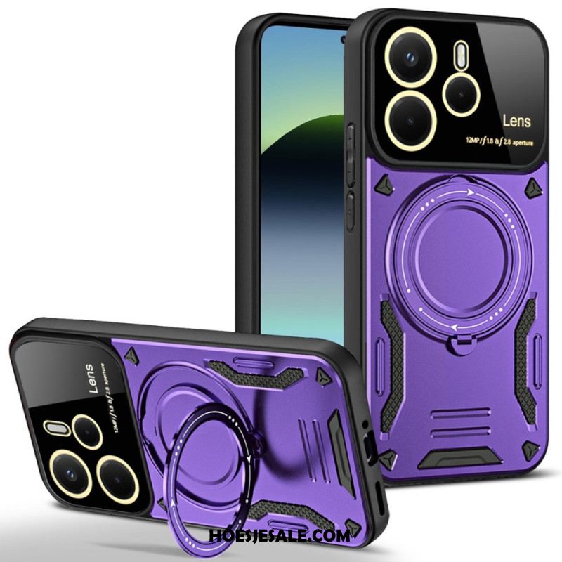 Hoesje Xiaomi Redmi Note 14 4g Magnetisch Draaibaar Standaard