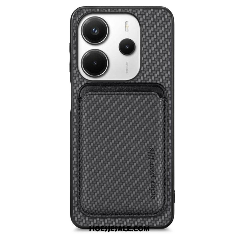 Hoesje Xiaomi Redmi Note 14 5g Afneembare Magnetische Kaarthouder