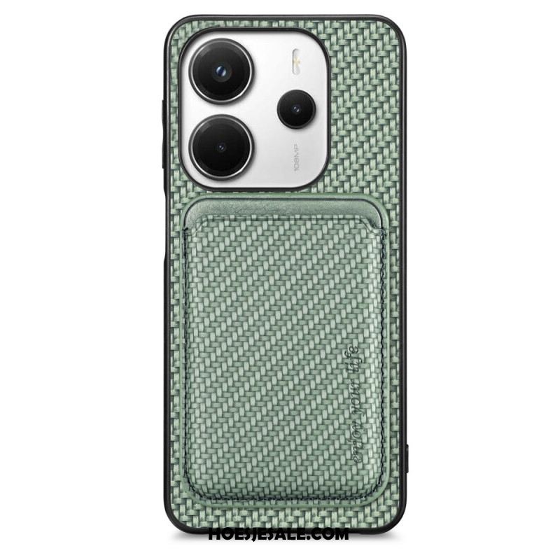 Hoesje Xiaomi Redmi Note 14 5g Afneembare Magnetische Kaarthouder