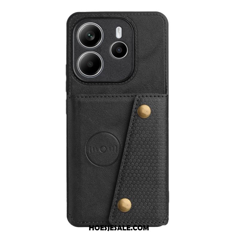 Hoesje Xiaomi Redmi Note 14 5g Kaarthouder En Standaard