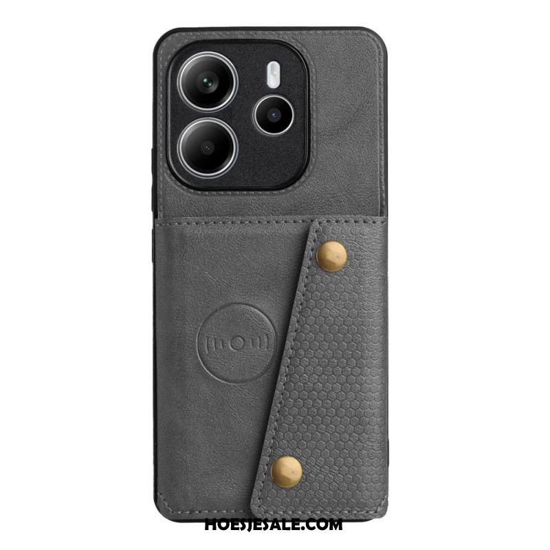 Hoesje Xiaomi Redmi Note 14 5g Kaarthouder En Standaard