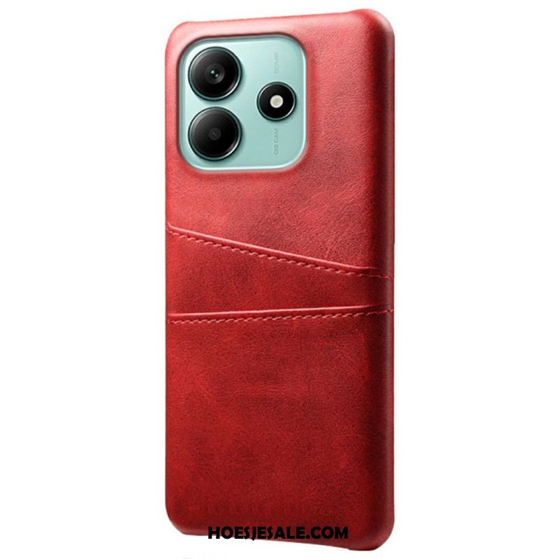 Hoesje Xiaomi Redmi Note 14 5g Kaarthouder Met Lederlook