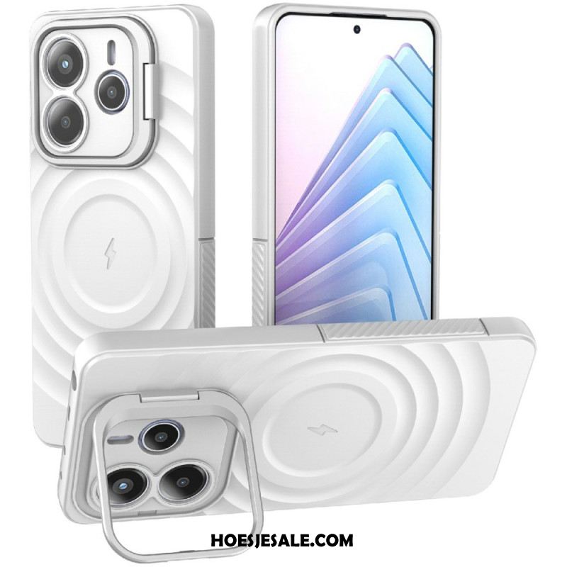 Hoesje Xiaomi Redmi Note 14 5g Magsafe-compatibel Met Golvend Ontwerp