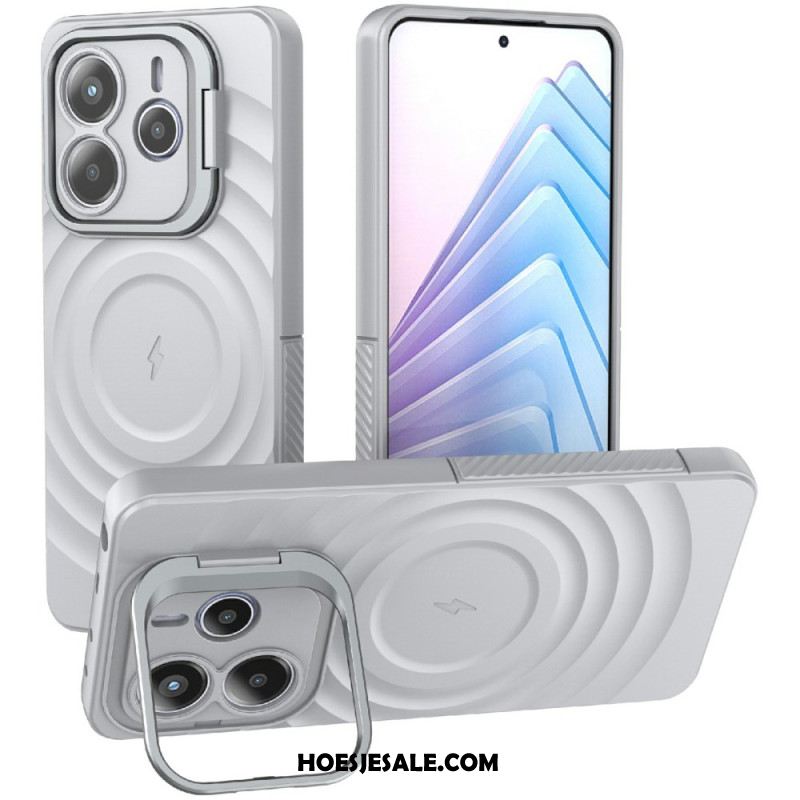 Hoesje Xiaomi Redmi Note 14 5g Magsafe-compatibel Met Golvend Ontwerp