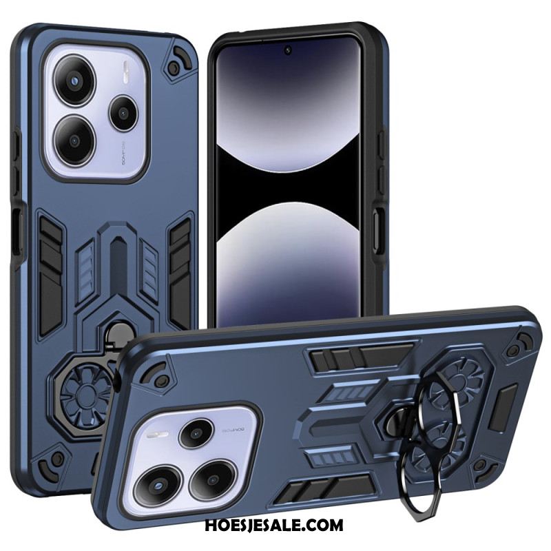 Hoesje Xiaomi Redmi Note 14 5g Ringhouder Met Metaal-effect