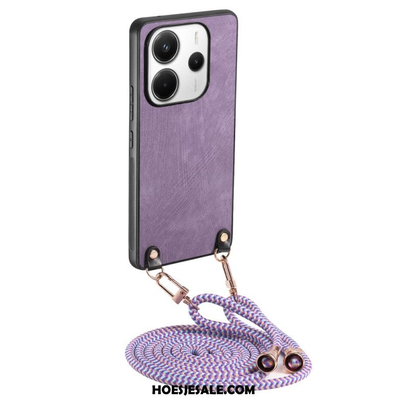 Hoesje Xiaomi Redmi Note 14 5g Suède-effect Bescherming Hoesje