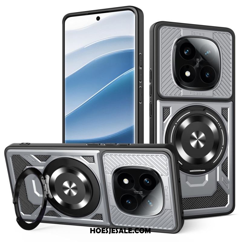 Hoesje Xiaomi Redmi Note 14 Pro 4g Magnetisch Met Draaibare Standaard