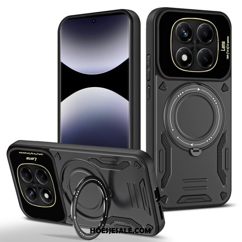 Hoesje Xiaomi Redmi Note 14 Pro 4g Magnetische Draaibare Standaard Bescherming Hoesje