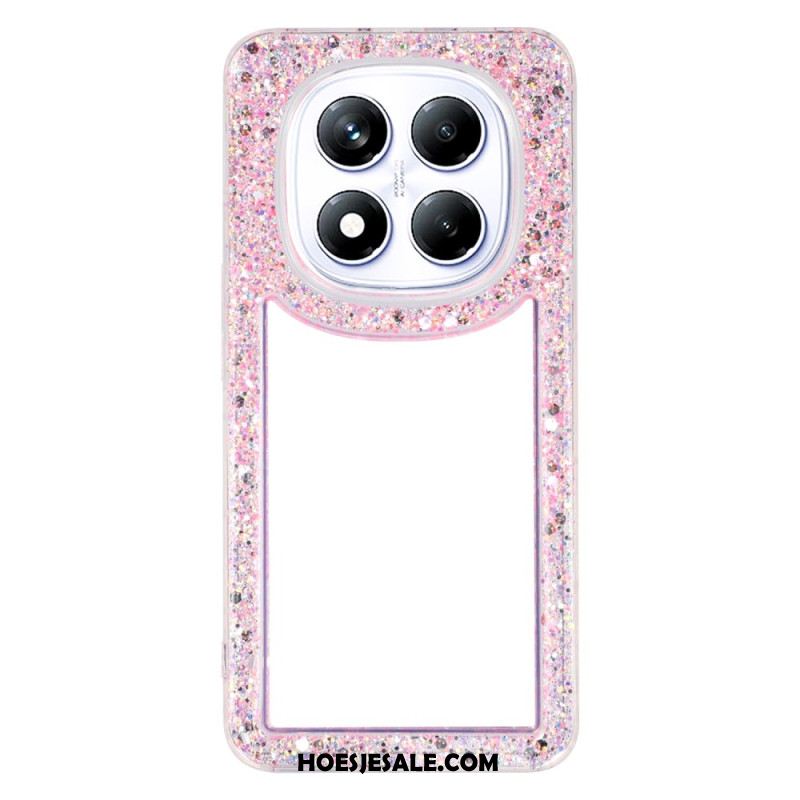 Hoesje Xiaomi Redmi Note 14 Pro 4g Transparant Met Glitterranden