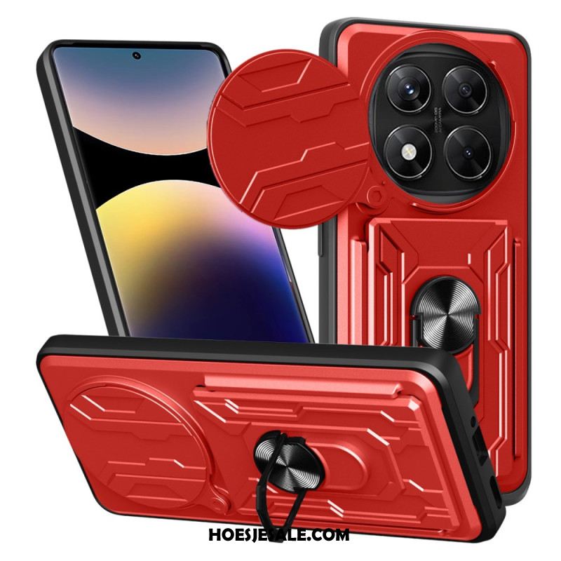 Hoesje Xiaomi Redmi Note 14 Pro 4g Ultra-resistent Met Standaard En Lensbeschermer