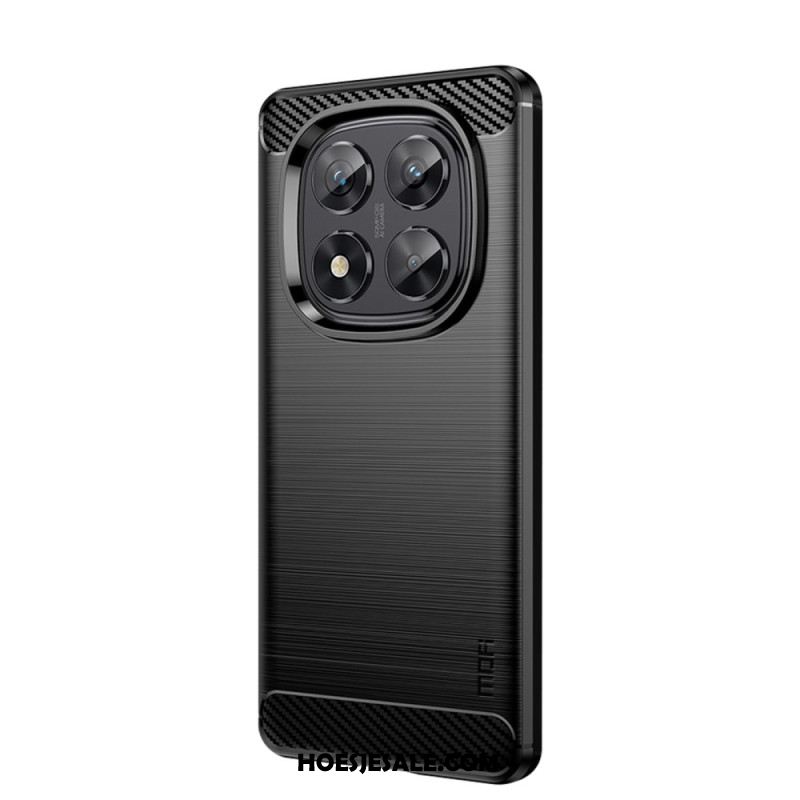 Hoesje Xiaomi Redmi Note 14 Pro 5g Geborsteld Koolstofvezel Bescherming Hoesje