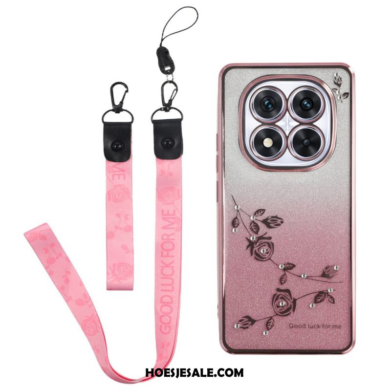 Hoesje Xiaomi Redmi Note 14 Pro 5g Kadem Pailletten En Bandjes