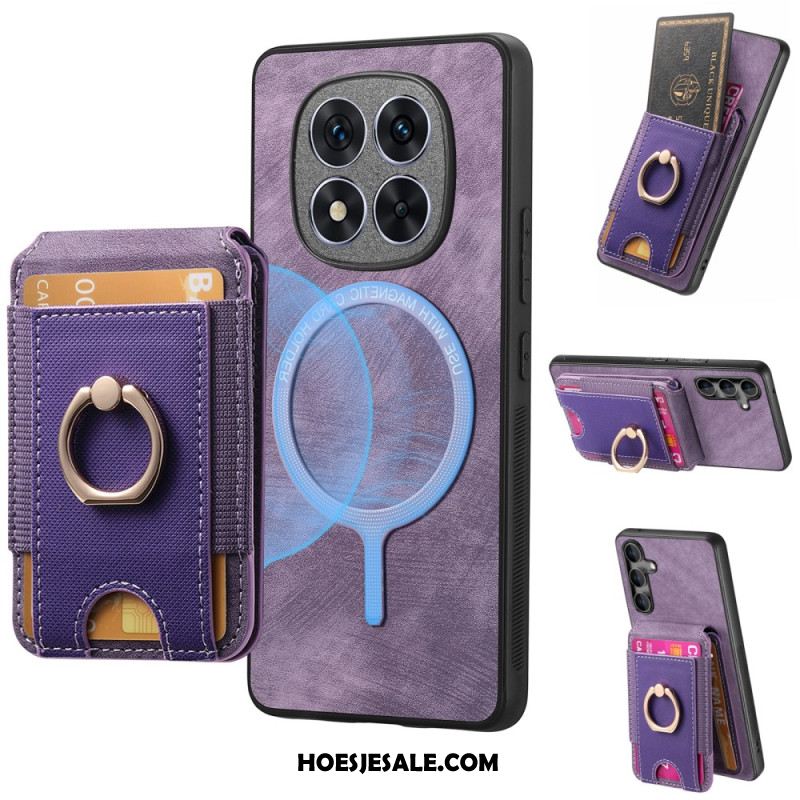 Hoesje Xiaomi Redmi Note 14 Pro 5g Magnetische Kaarthouder Met Verticale Klep