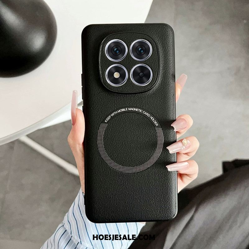 Hoesje Xiaomi Redmi Note 14 Pro 5g Magsafe-compatibel Leer-effect