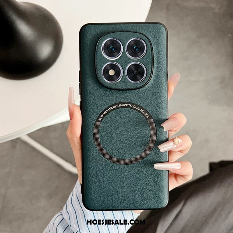 Hoesje Xiaomi Redmi Note 14 Pro 5g Magsafe-compatibel Leer-effect