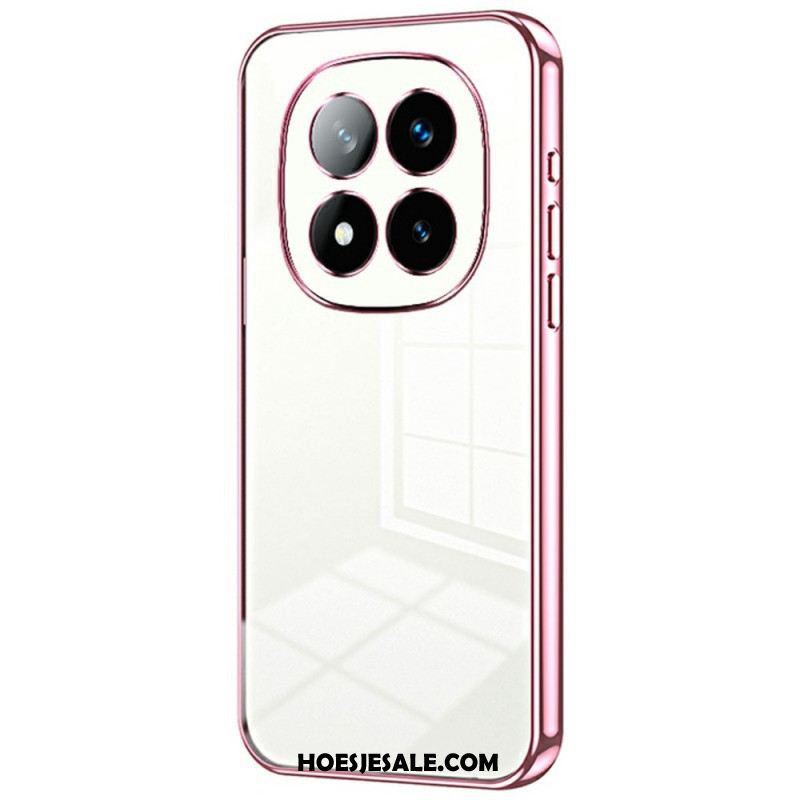 Hoesje Xiaomi Redmi Note 14 Pro Plus 5g Gegalvaniseerd Frame Bescherming Hoesje