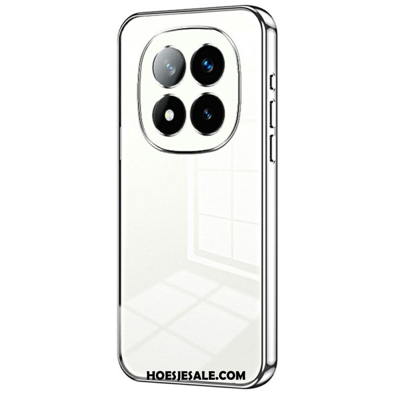 Hoesje Xiaomi Redmi Note 14 Pro Plus 5g Gegalvaniseerd Frame Bescherming Hoesje