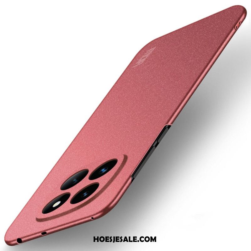 Hoesje Xiaomi Redmi Note 14 Pro Plus 5g Mofi Mat Plastic Bescherming Hoesje
