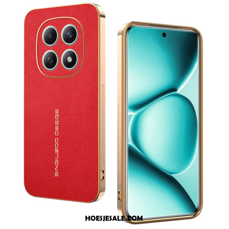Hoesje Xiaomi Redmi Note 15 5g Krasbestendige Lychee-textuur Bescherming Hoesje