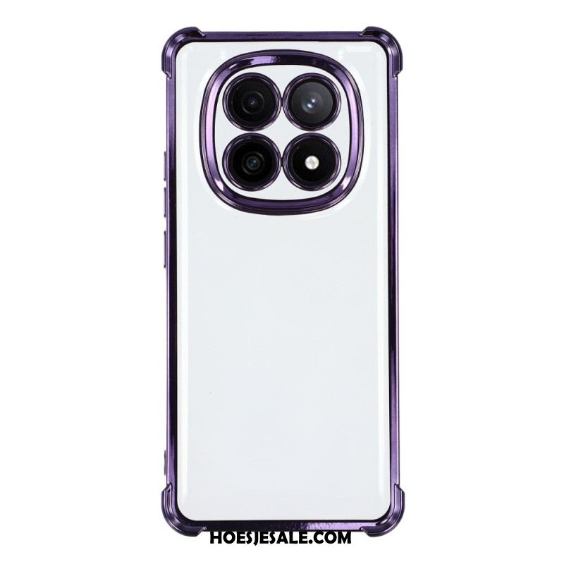 Hoesje Xiaomi Redmi Note 15 5g Verstevigd Transparant Siliconen