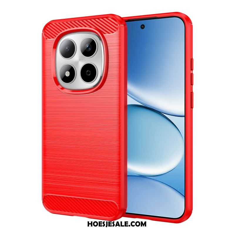 Hoesje Xiaomi Redmi Note 15 Pro 5g Geborsteld Koolstofvezel Bescherming Hoesje