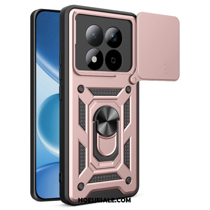 Hoesje Xiaomi Redmi Note 15 Pro 5g Schuifbare Cameracover En Standaard