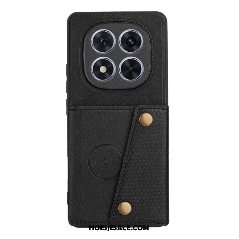 Hoesje Xiaomi Redmi Note 15 Pro Plus 5g Met Kaarthouder En Standaard Bescherming Hoesje