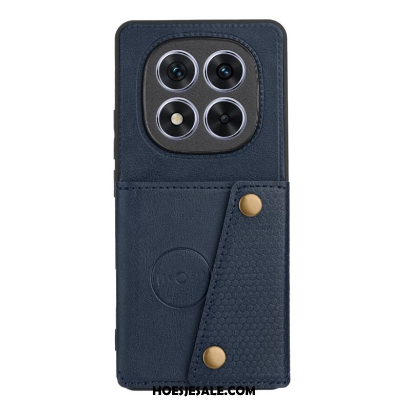 Hoesje Xiaomi Redmi Note 15 Pro Plus 5g Met Kaarthouder En Standaard Bescherming Hoesje