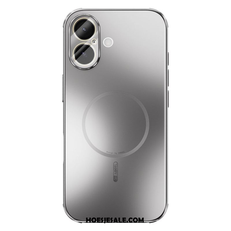 Hoesje iPhone 17 Abeel Met Magnetisch Glaseffect Bescherming Hoesje