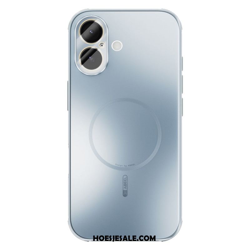 Hoesje iPhone 17 Abeel Met Magnetisch Glaseffect Bescherming Hoesje