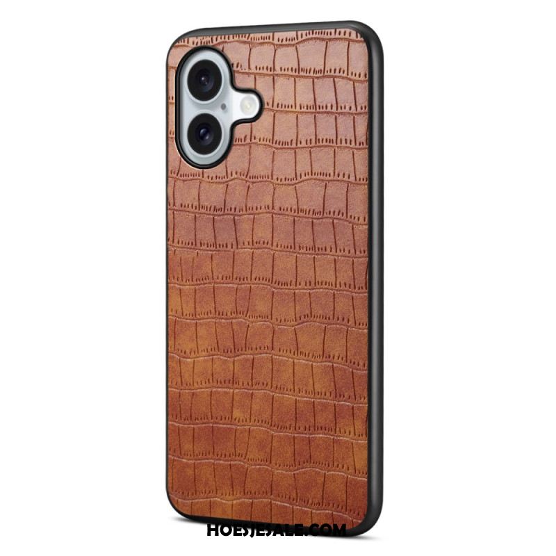 Hoesje iPhone 17 Krokodillenleerstructuur