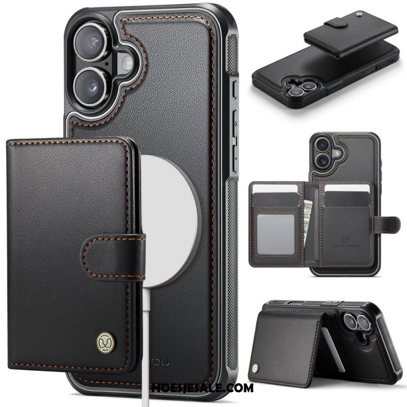 Hoesje iPhone 17 Magsafe Met Afneembare Rfid-kaarthouder
