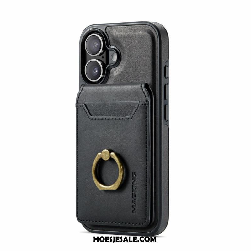 Hoesje iPhone 17 Magsafe Met Rfid-kaarthouder En Geïntegreerde Standaard
