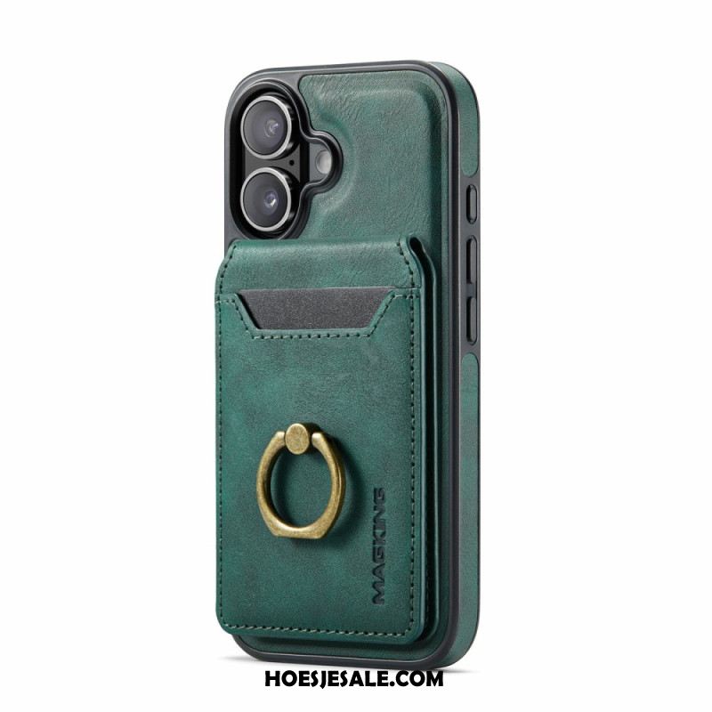 Hoesje iPhone 17 Magsafe Met Rfid-kaarthouder En Geïntegreerde Standaard