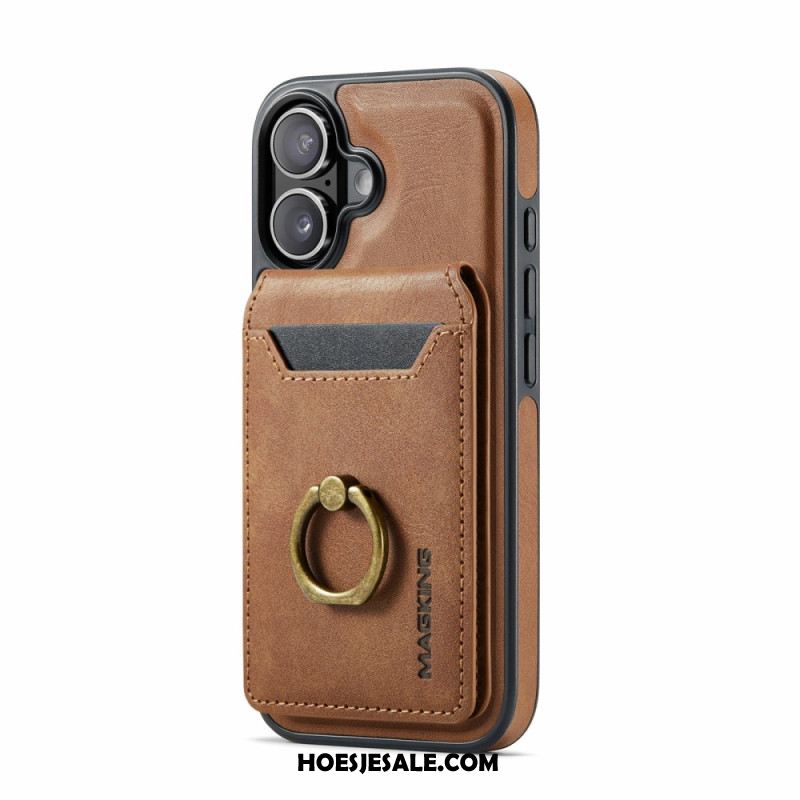 Hoesje iPhone 17 Magsafe Met Rfid-kaarthouder En Geïntegreerde Standaard