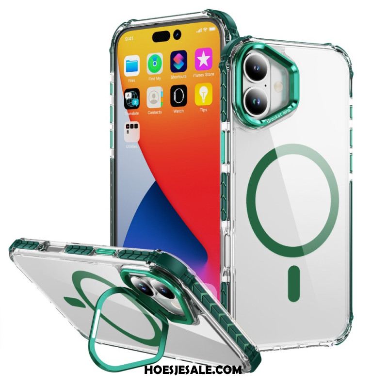 Hoesje iPhone 17 Magsafe-compatibele Steun En Lensbescherming