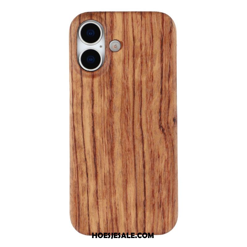 Hoesje iPhone 17 Natuurlijk Hout Bescherming Hoesje