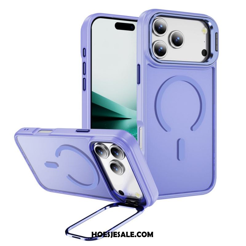 Hoesje iPhone 17 Pro Magnetisch Met Lenshouder Bescherming Hoesje