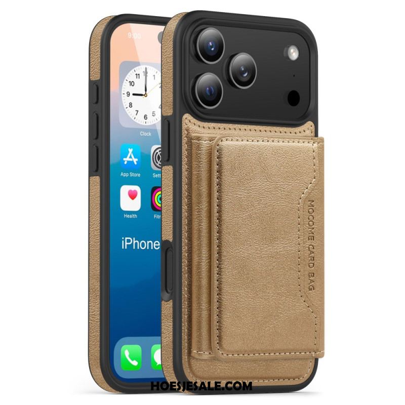 Hoesje iPhone 17 Pro Magsafe Premium Met Afneembare Kaart Houder Bescherming Hoesje