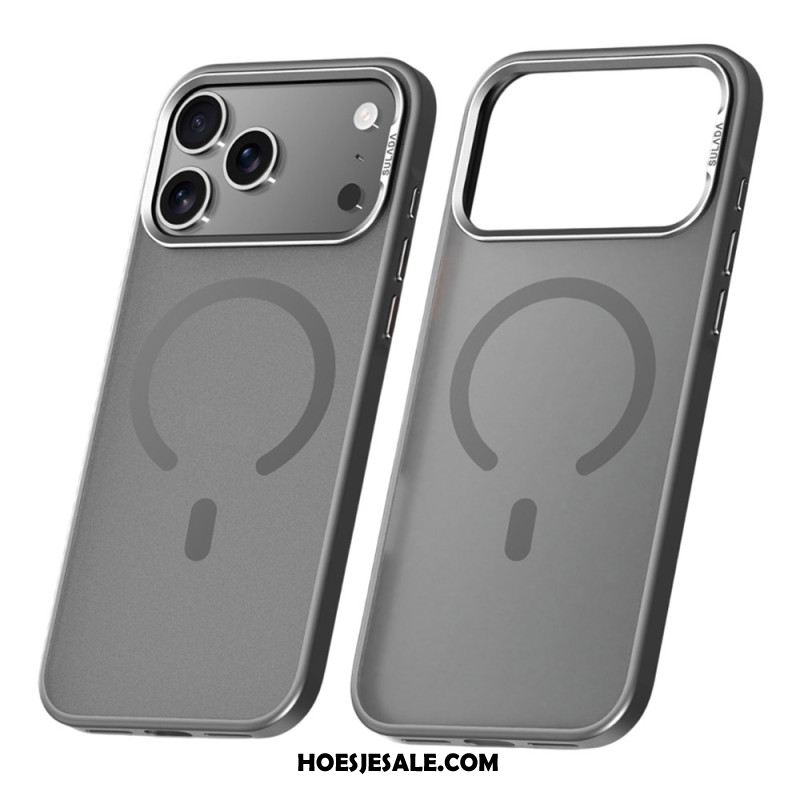 Hoesje iPhone 17 Pro Magsafe-compatibel Semi-transparant