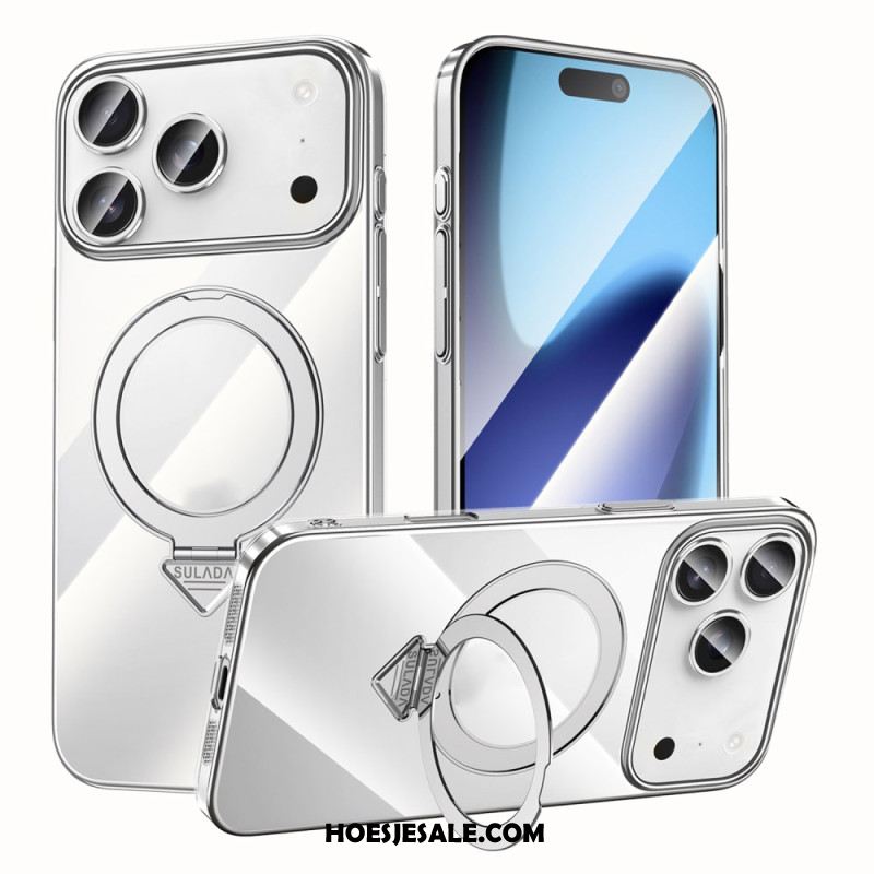 Hoesje iPhone 17 Pro Magsafe-compatibele Opvouwbare Standaard