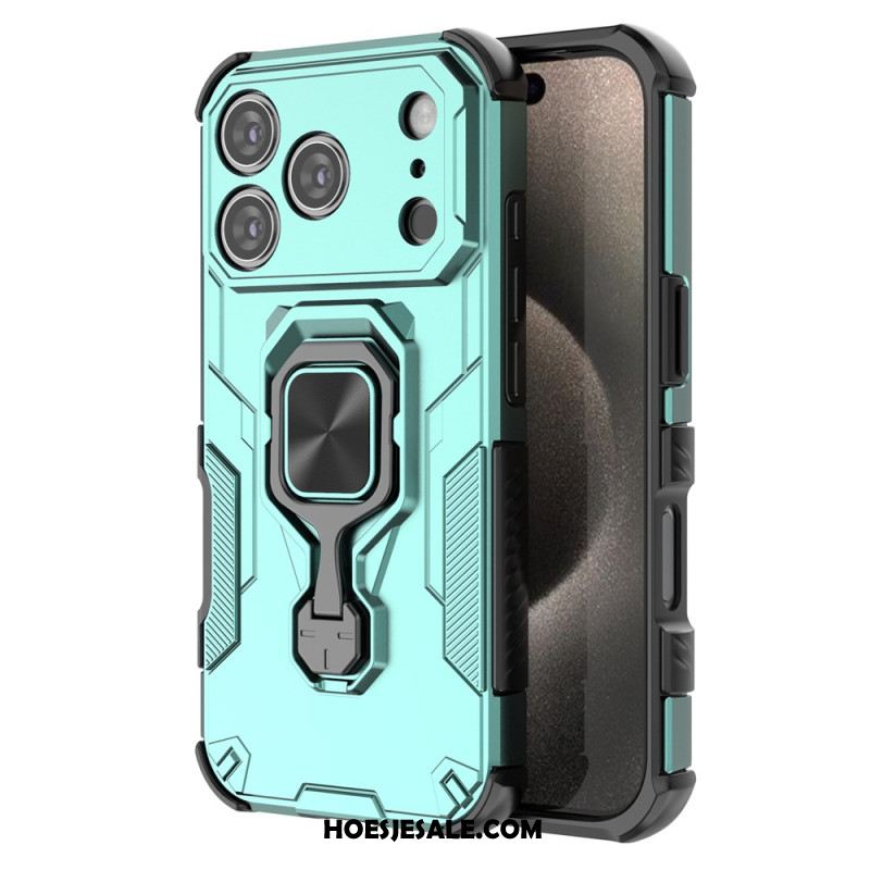 Hoesje iPhone 17 Pro Max Duurzame Ring Bescherming Hoesje