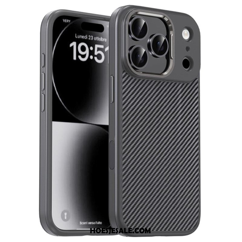 Hoesje iPhone 17 Pro Max Ipaky Koolstofvezel