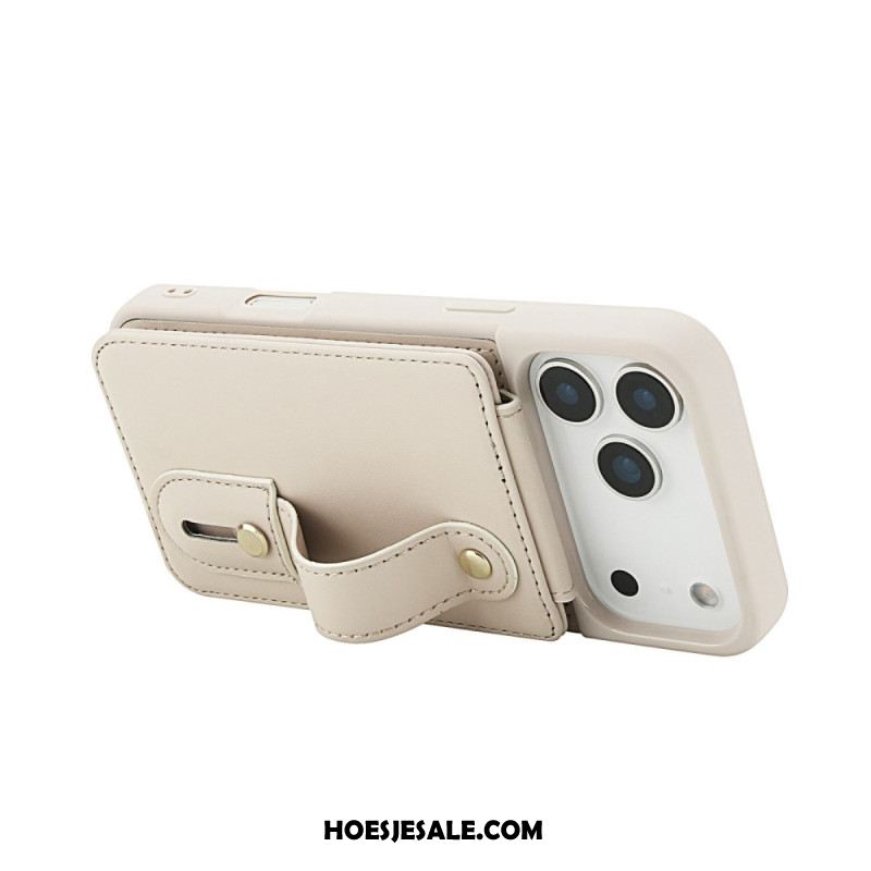 Hoesje iPhone 17 Pro Max Kaarthouder En Schouderband